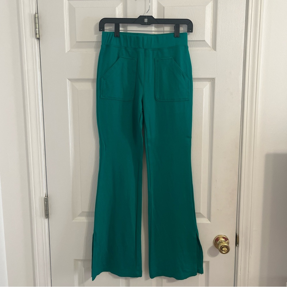 Anthropologie Maeve Knit Flare Pants